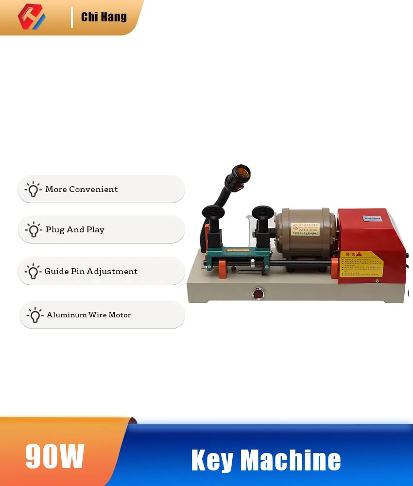 

Key Duplicating Machine 220V/110V Car Key Door Locksmith Tool Key Cutter Horizontal Automatic Knife With Key Machine