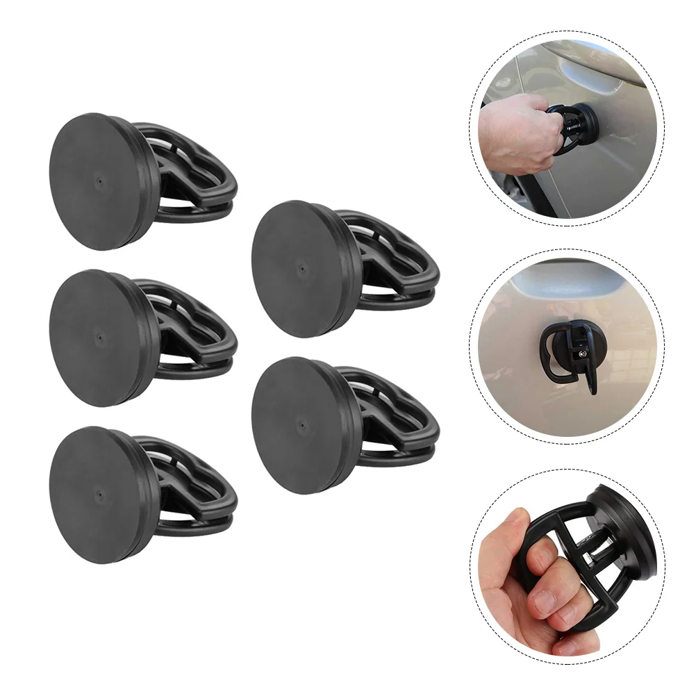 

5 Pcs Van Glass Lifter Auto Repair Suction Tool Heavy Duty Cups Car Portable Dent Puller Bodywork Disassemble Durable Hard Abs