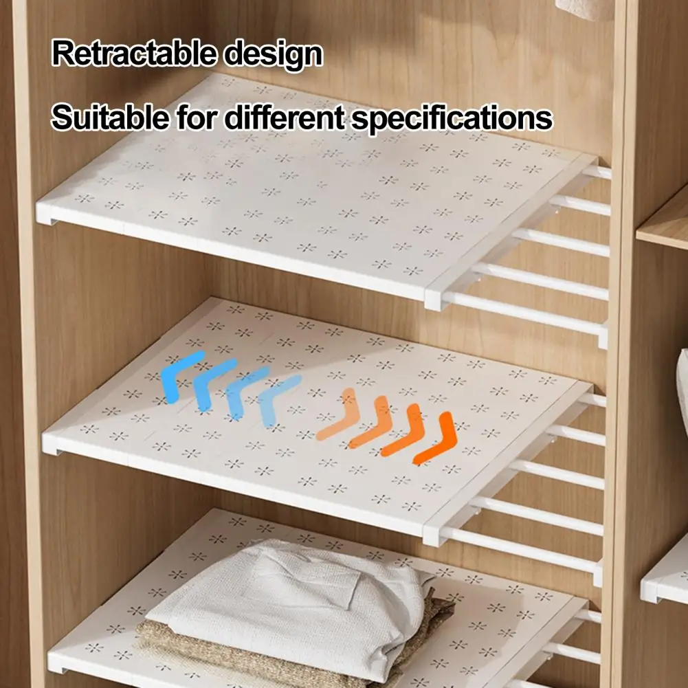 

Shoes Closet Bathroom Division Kitchen Telescopic Racks Storage Wardrobe Plates Wardrobe Cabinet Shelves Separators