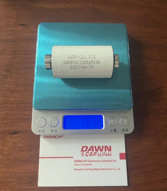 Резонансный конденсатор высокой мощности DAWNCAP DTR 0,0033 UF 3300pF 6000VDC 3000VAC 60A