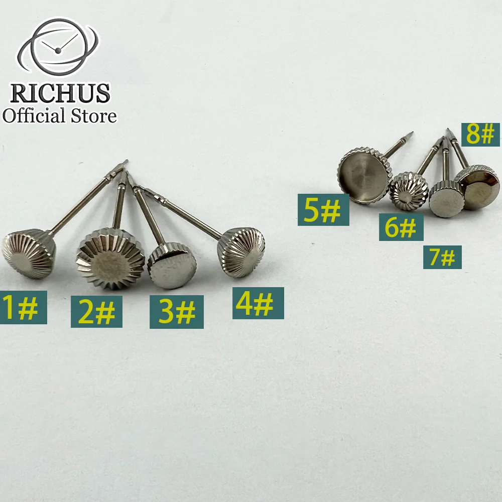 

Watch crown stem kit fit ETA 6497/6498,Seagull ST36 movement 1set Stainless steel Crown