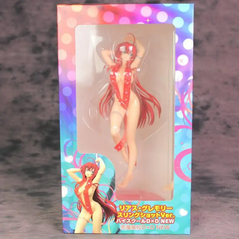 

30cm High School DxD Sexy Rias Gremory Pole Dance Action Figures Anime Toy brinquedos Collection Model toys Free shipping