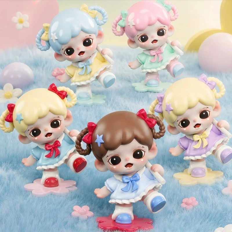 Фото Оригинальные коллекционные фигурки Zoraa Candy Play House Mini Series Bland Box, украшение для рабочего стола, подарок-сюрприз для девочек №2