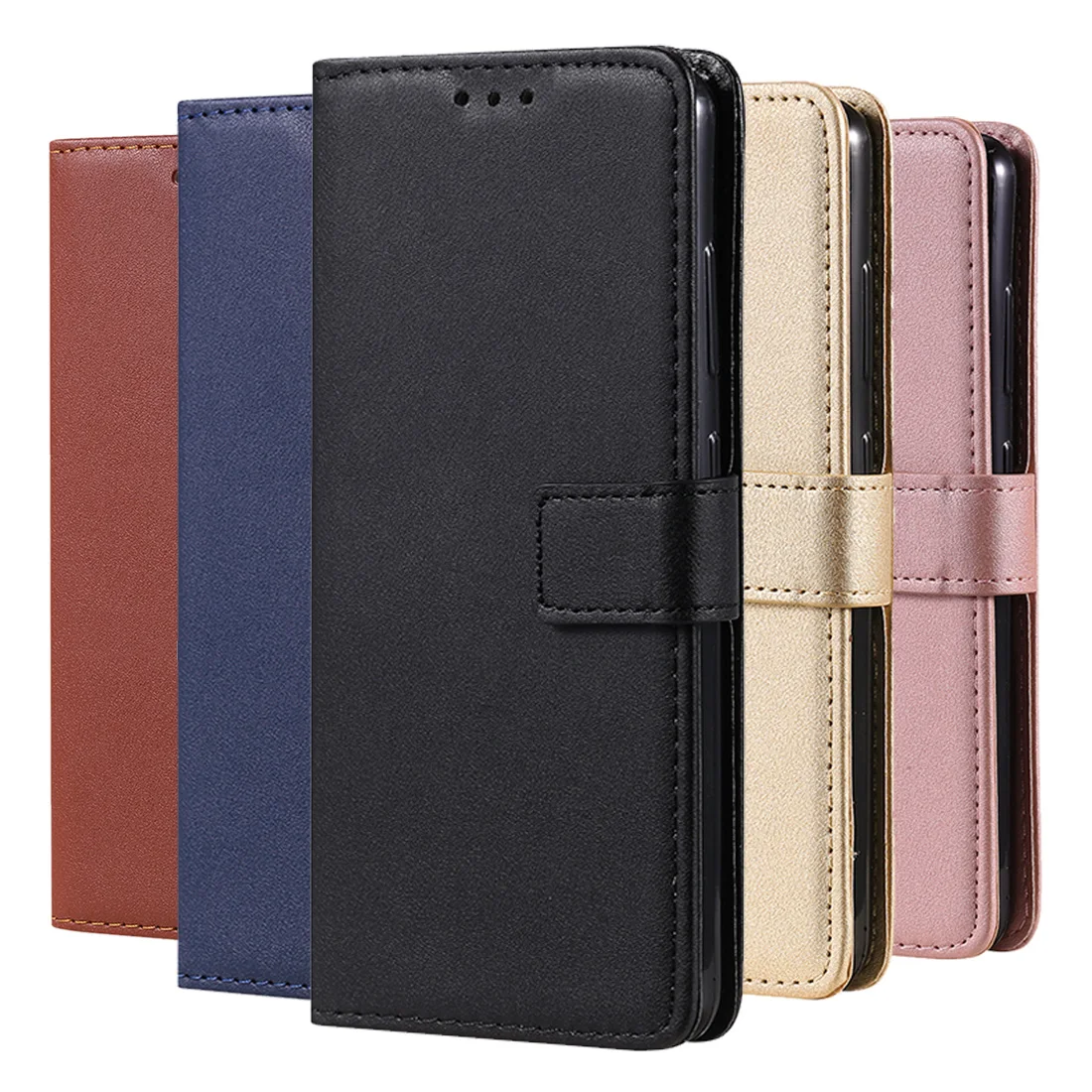 

Solid Color Leather Wallet Case For Xiaomi 11 10 Ultra Mi Note 10 Pro CC9 CC9E POCO X3 NFC Redmi Note 9 9T 10 Pro 11s Flip Cover