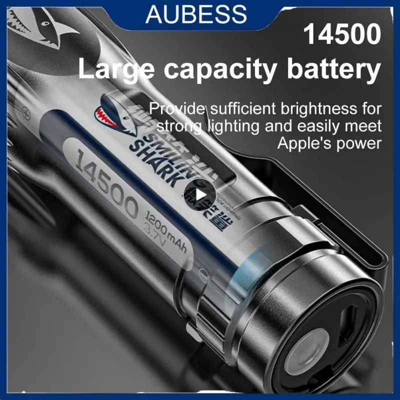 

Power Bank Led Flashlight Waterproof Mini Flashlight Strong Light Powerful Rechargeable Lampara High-power Portable Spotlight