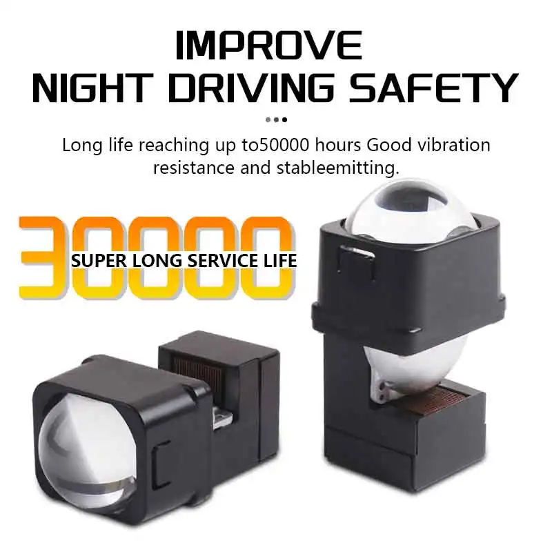 СВЕТОДИОДНЫЙ матричный модуль для фар SANVI M15S 1 5 дюйма H4 12 В 108 ВТ 6000 К 2 шт.