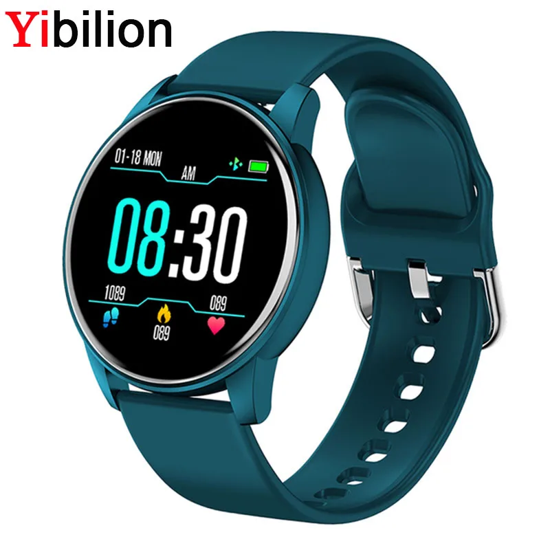 

YBL New Smart Watch Men Sport Multifunction Mode Heart Rate Blood Pressure Monitoring Replaceable Strap Women Smartwatch