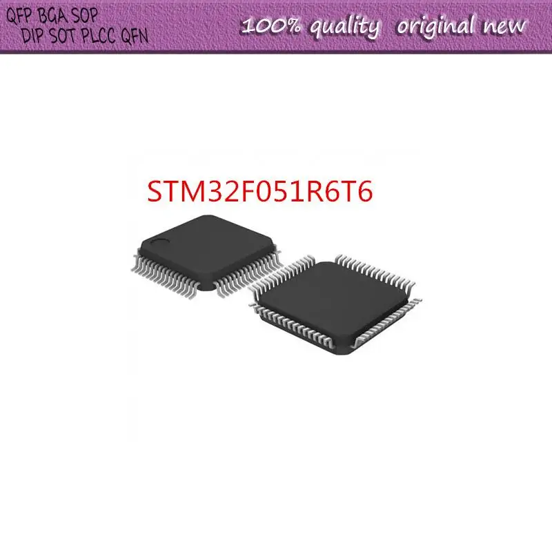 

Новинка, 2 шт./партия, STM32F051R6T6 STM32F051 STM32F051R STM32F051R6