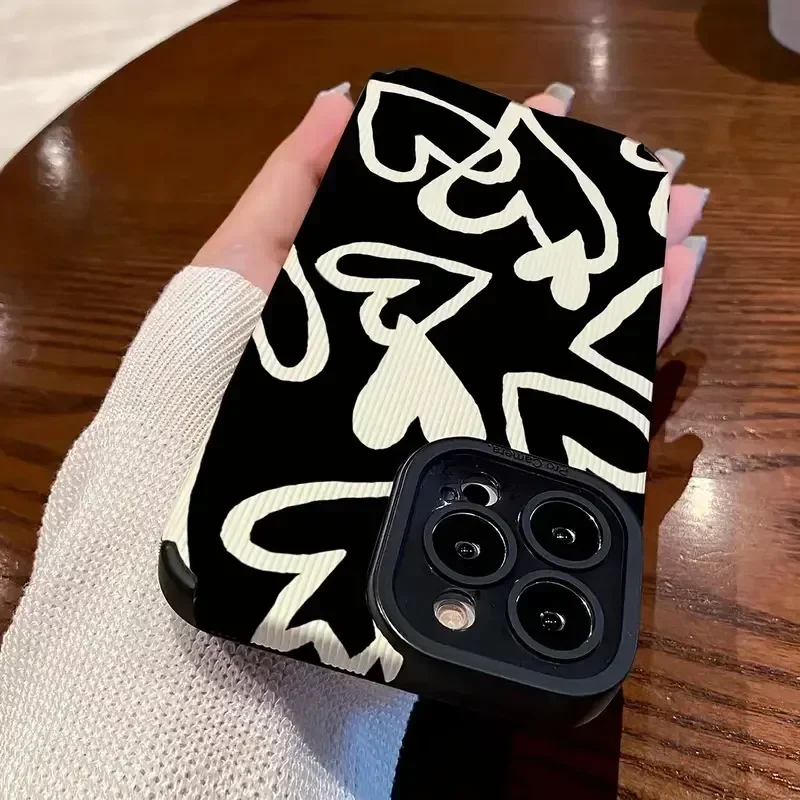 Чехол для телефона Love Heart Samsung Galaxy A53 A52 A54 A73 A72 A50 A30 S A22 A22S A21S A23 A33 A32 S20 FE S22 S23 S24 Ultra