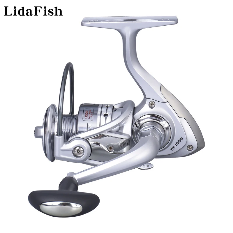 

Newest 5.2:1 Super Smooth Metal Spool Fishing Reel 9+1BB Left and Right Interchangeable Spinning Reel Fishing Tackle