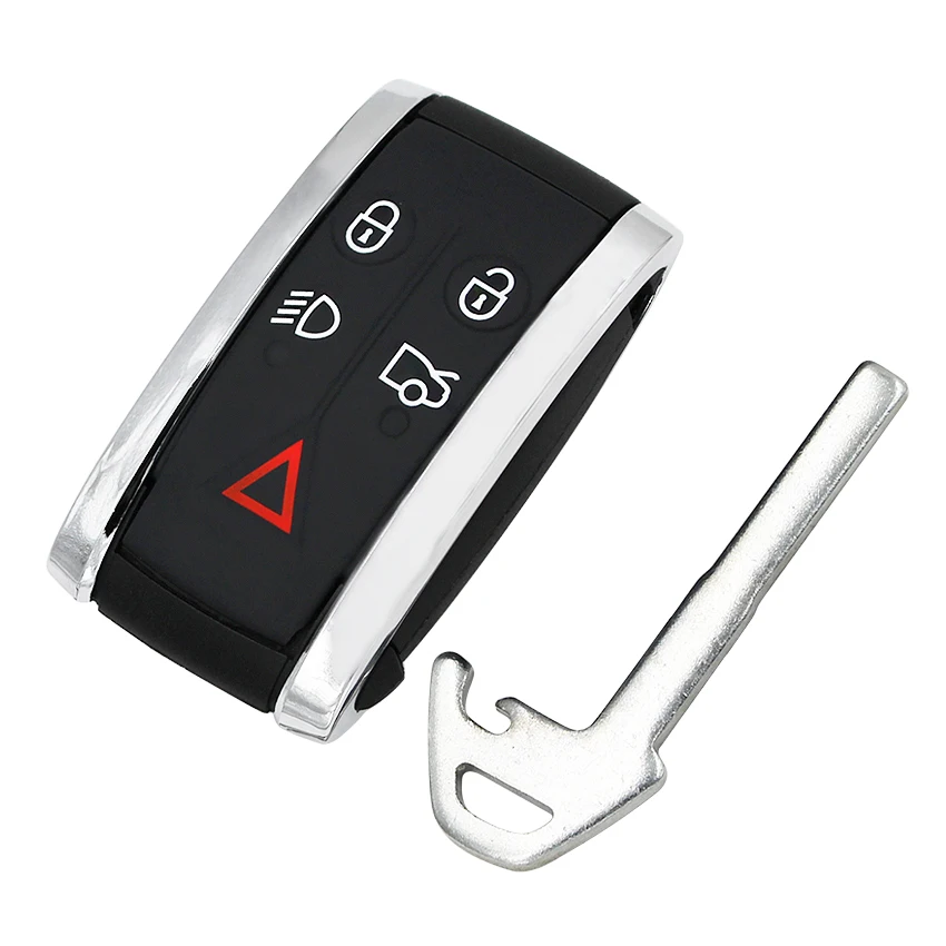 YOUBBA 5B БЕСКЛЮЧЕВОЙ GO Fob Smart Remote чехол для JAGUAR X S-Type XF XK XKR с небольшим ключом Uncut 2007 2008