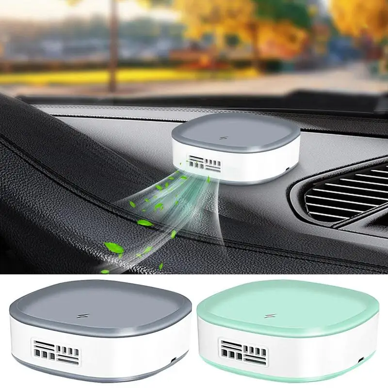 

Автомобильный очиститель воздуха, маленький воздушный фильтр с питанием от USB, малошумный автомобильный очиститель воздуха, воздушные фильтры для дыма, пыли для RV, самолета, поезда, автомобиля