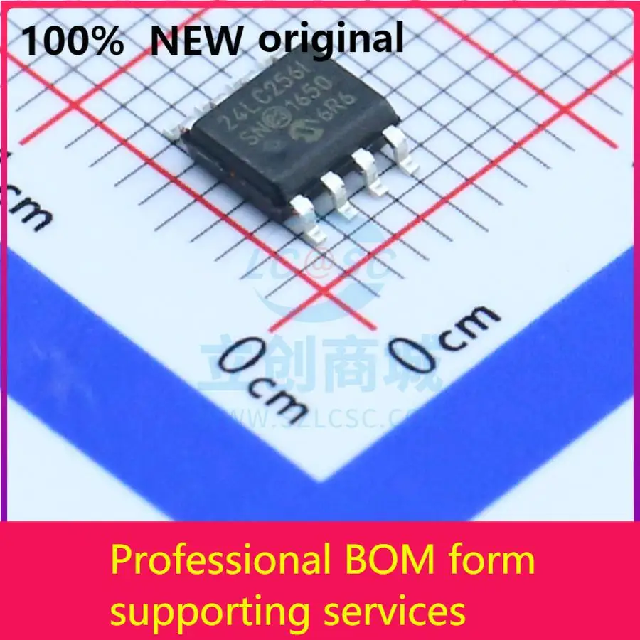 

24LC256T-I/SN 24LC256T-I/SNNew Оригинальный оригинальный чип IC 100% оригинал