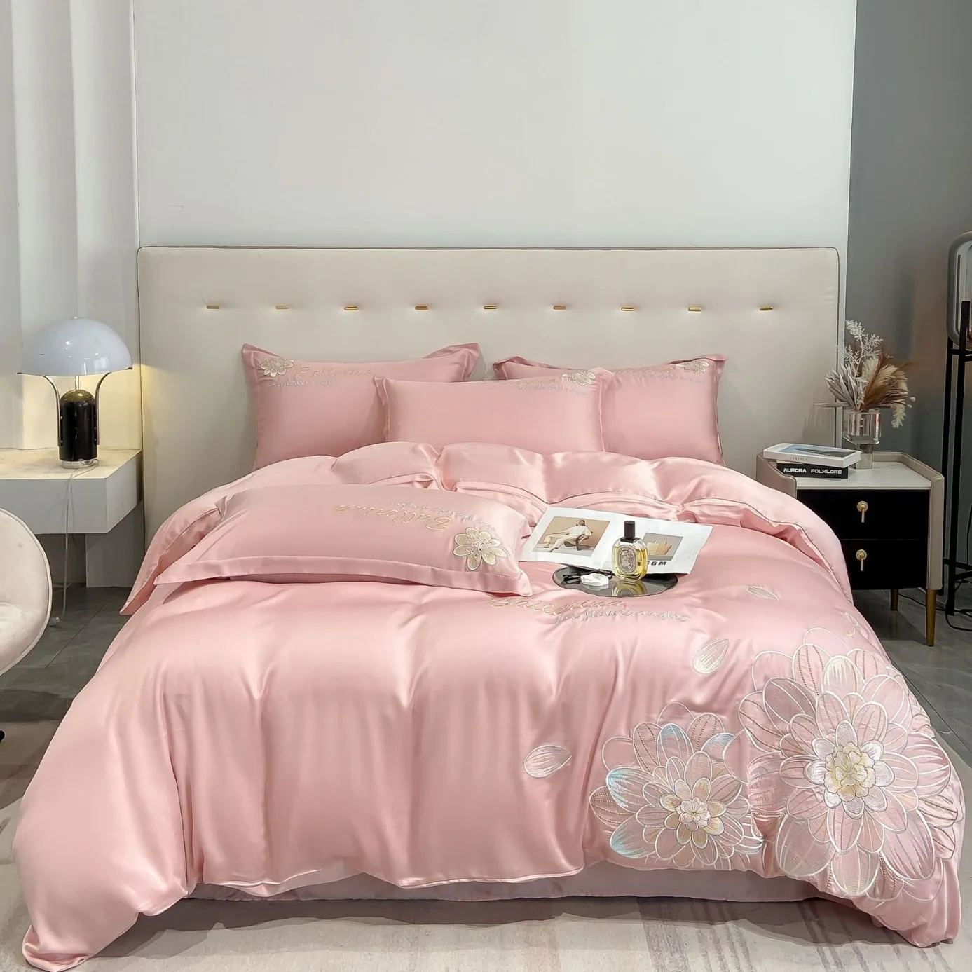 Комплект постельного белья из полиэстера/хлопка King Size