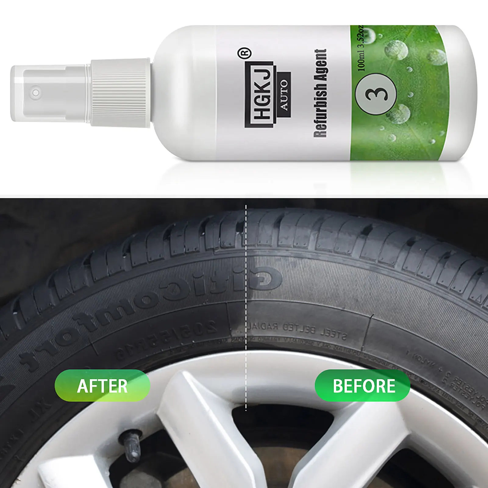 

100ml Leather Retreading Agent Retreading Agent Cars Revitalizing Coating Trim Restorer Spray Part Restore Agent For Car