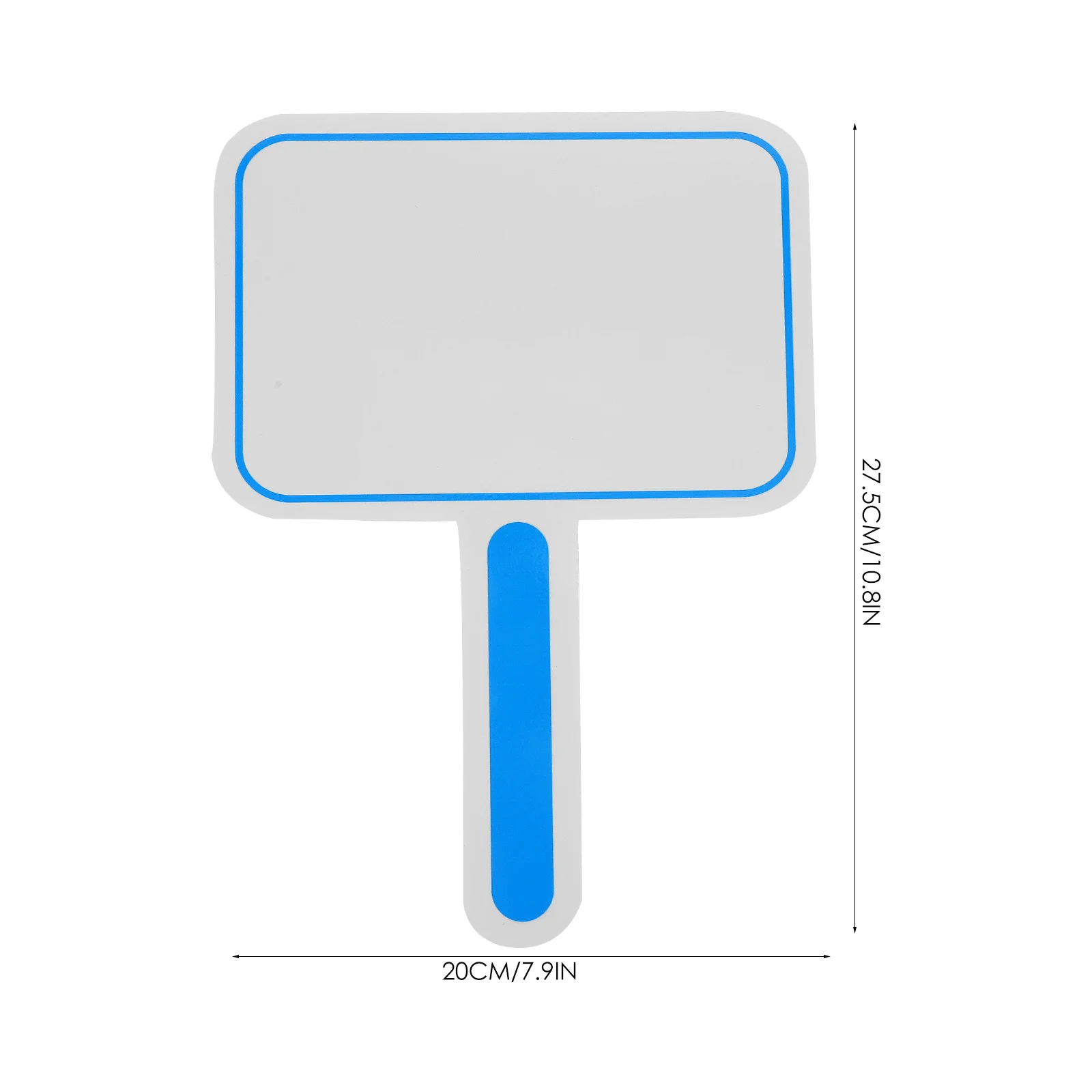 

Dry Erase Answer Paddle Score Board White Boards Dry Erase Sign Face Stick Sandwich Sublimation Markers Mini
