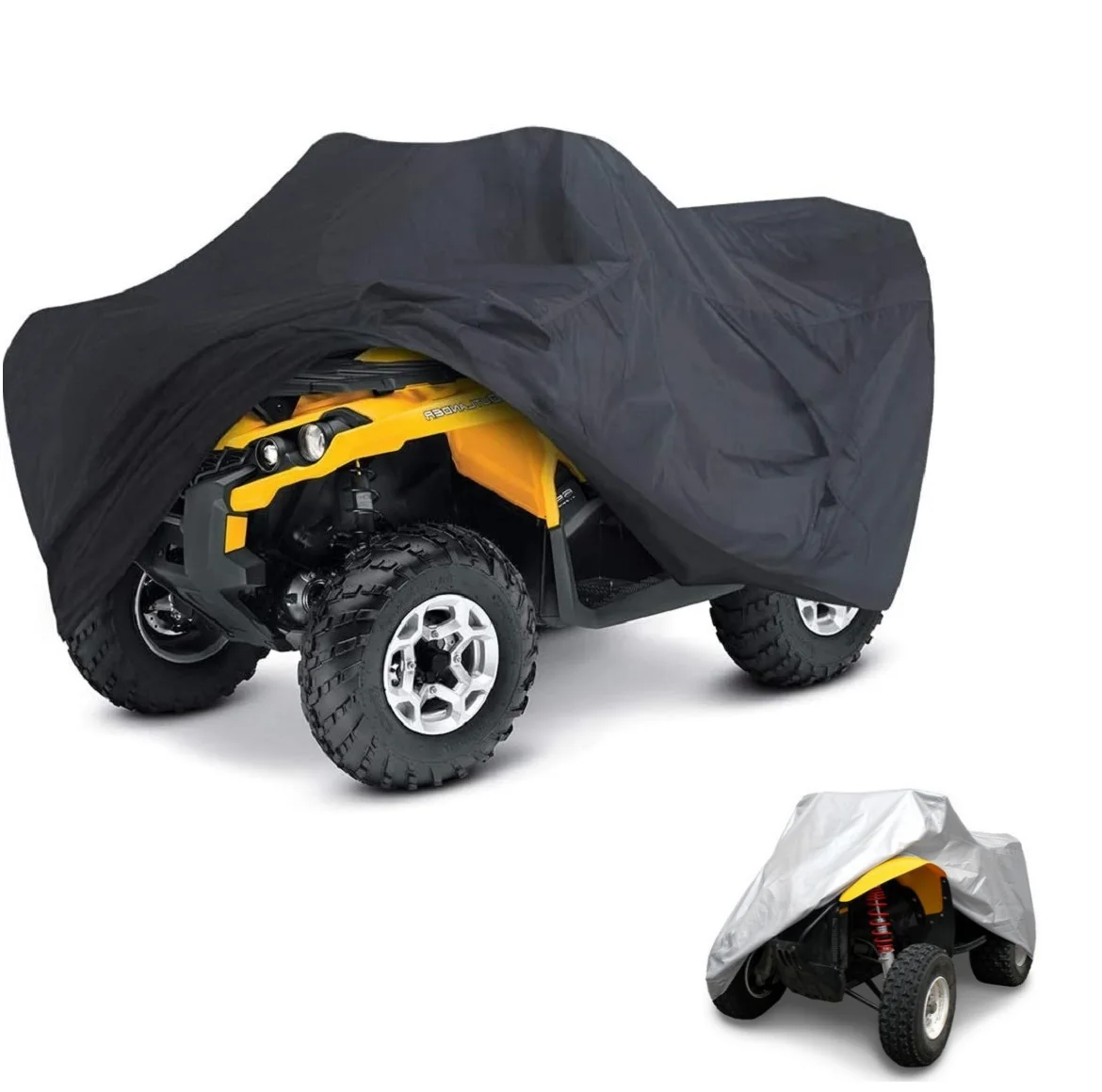 Универсальный Водонепроницаемый Чехол 190T для квадроциклов, мотоциклов, автомобилей, скутеров, карт, мотоциклов, камуфляжный чехол