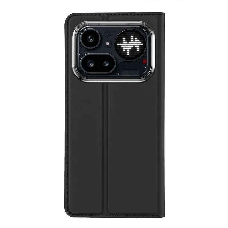 Фото Магнитный флип-чехол Dux Ducis из искусственной кожи для Nothing Phone 4a Pro с отделением для карт, противоударный защитный чехол №5