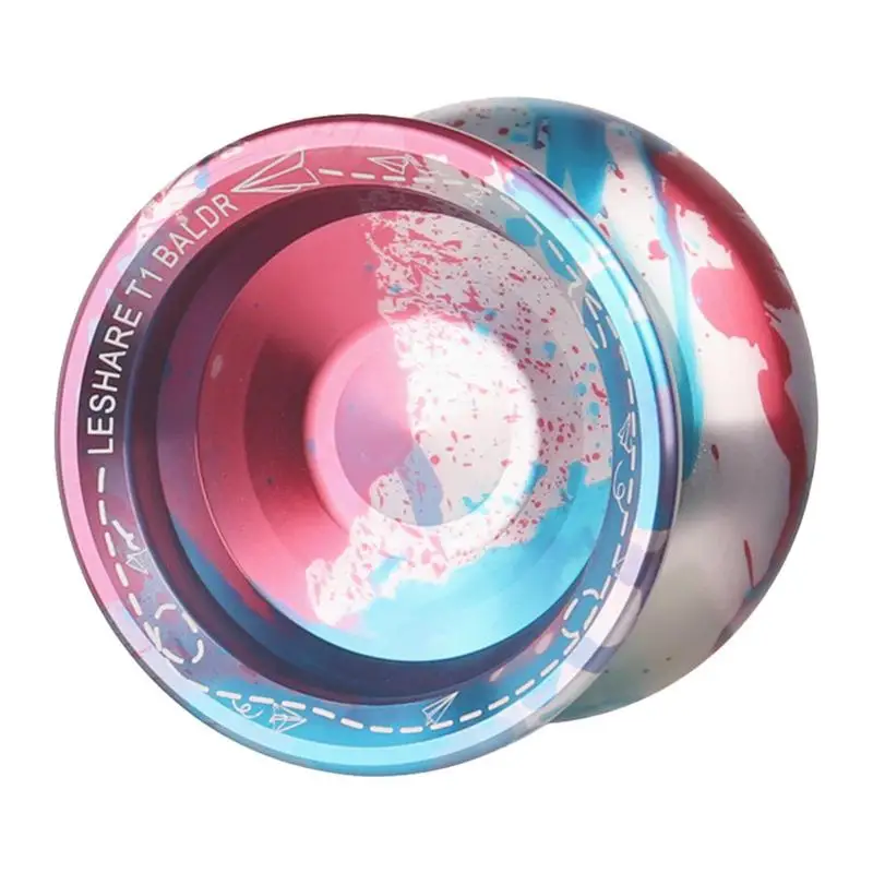 

Metal Yo-Yos For Adults Trick Yoyo Ball Toy High-Precision Alloy Yo-Yo Colorful Metal Nostalgic Toys U Type KK Bearing Gloves