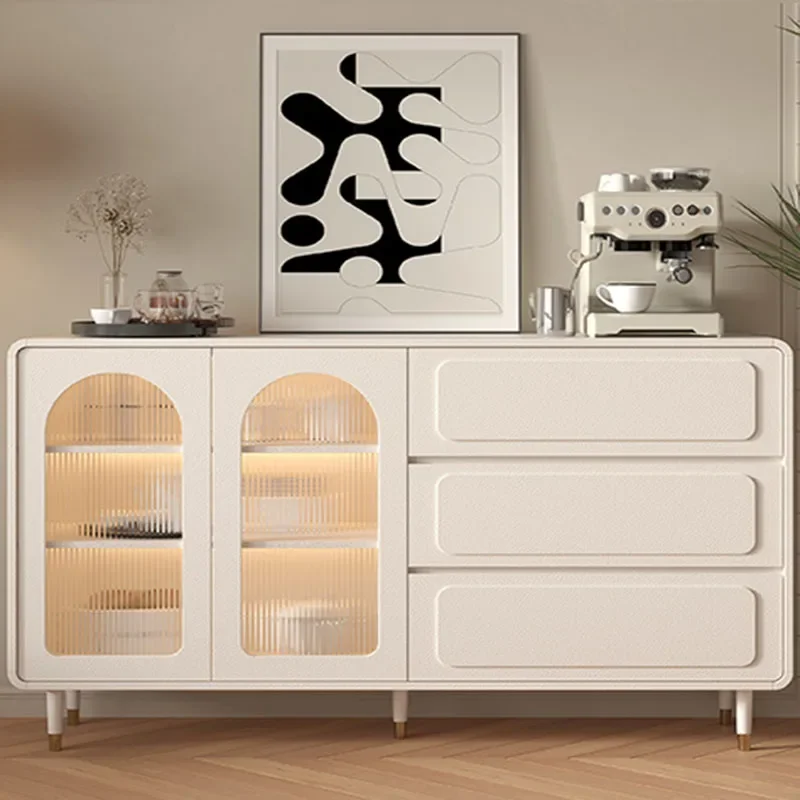 Шкаф для гостиной комод открытые шкафы ящик хранения ниша винтажная мебель