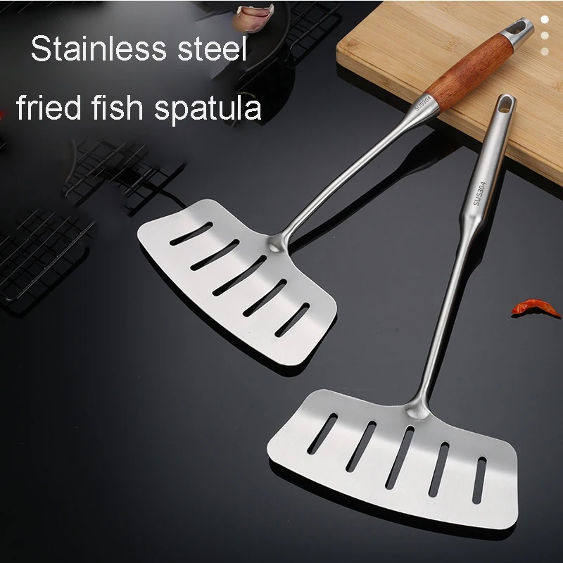 

1 шт., антипригарная лопатка для жарки рыбы, из нержавеющей стали