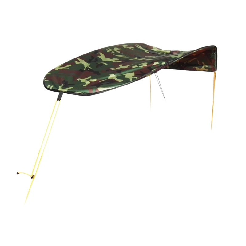 

Kayak Sun Shade Canopy,Waterproof and UV Protection Awning Top Cover,Folding Sun Shade with Storage Bag for Boat Kayak