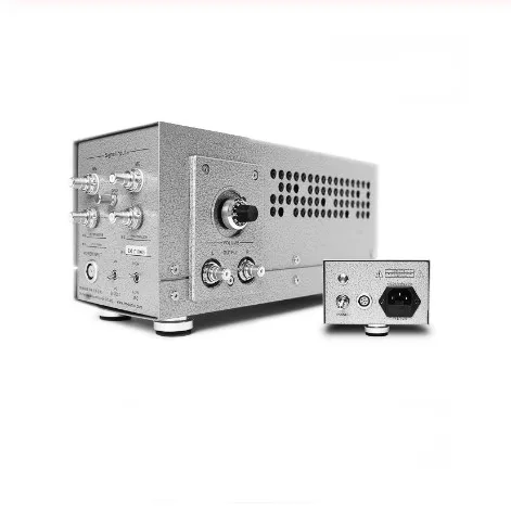 

Line Magnetic Tube Amplifier Lp-33 Mm Mc Tube Phono Amplifier ECC803sJJ * 3 Gain: MM.51dB, MC.72dB Independent Power Supply