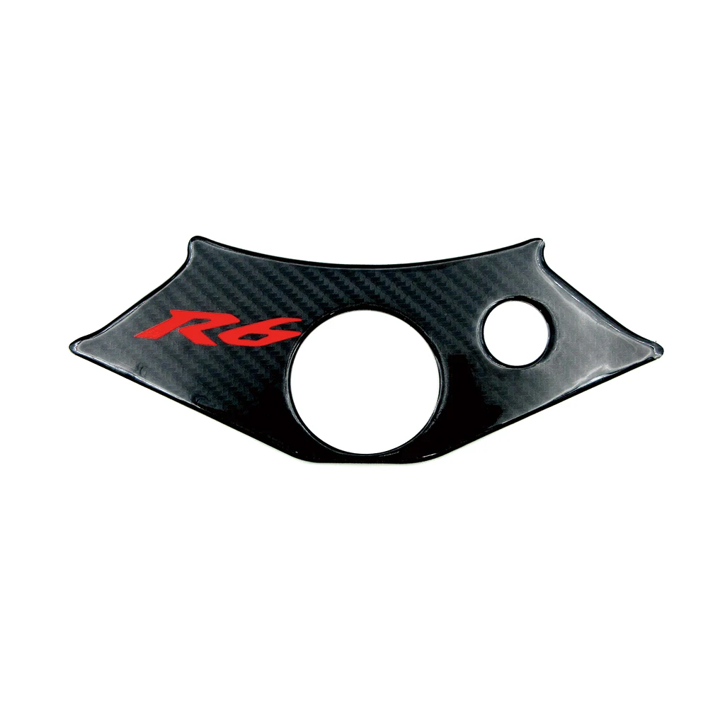 

Мотоциклетная 3D опускающая наклейка с тройным деревом, передняя и верхняя часть, зажим, наклейка для Yamaha R6 YZFR6 YZF-R6 YZF600 1998 1999 2000-2002, наклейка