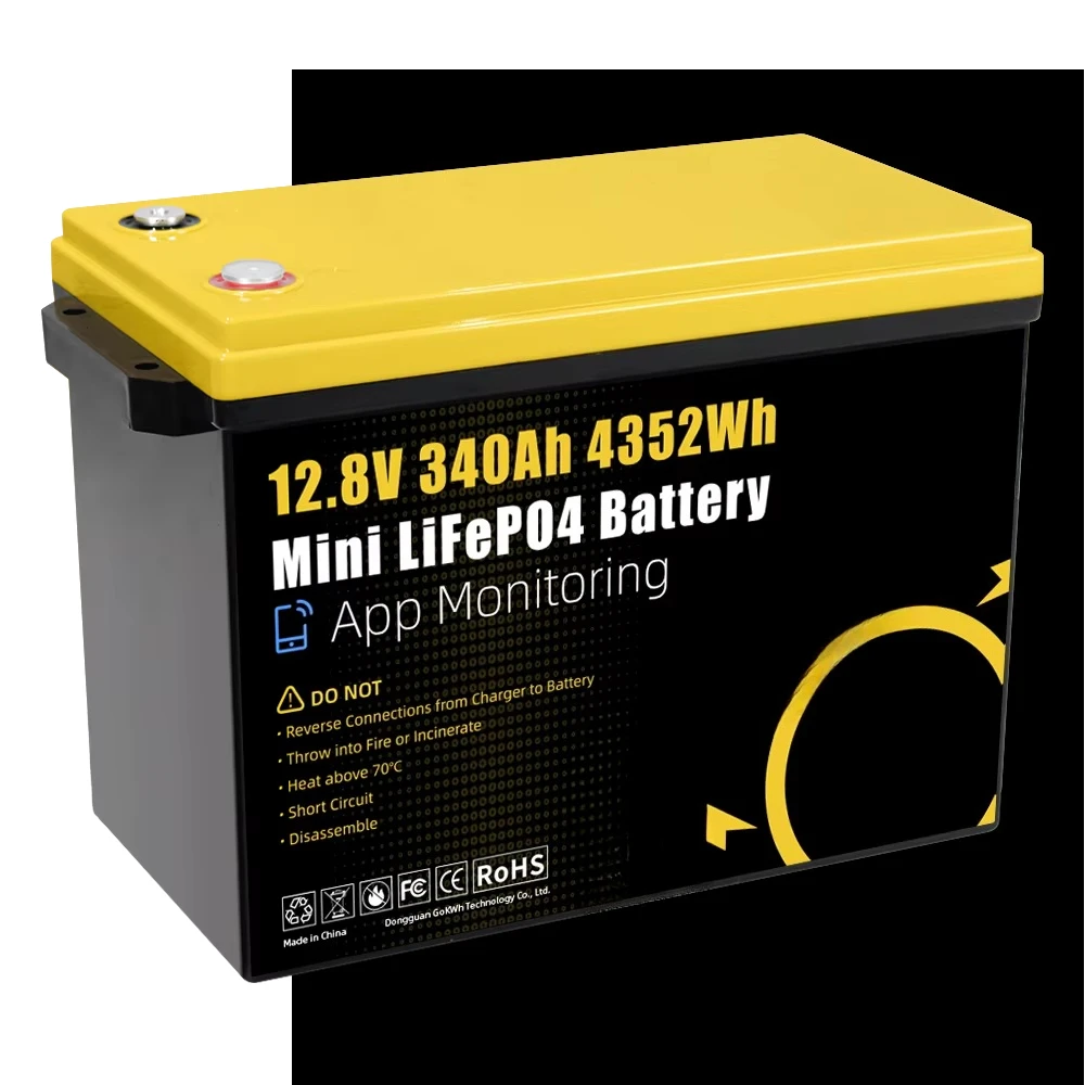 Фото GoKWh Marine 12 В Lifepo4 Литиевая батарея 340 Ач 8000 циклов США Мини 320 Ач 280 Ач 200 Ач 100 Ач 24 В LiFePO4 LFP Кемпинг Автомобиль RV Лодка №3