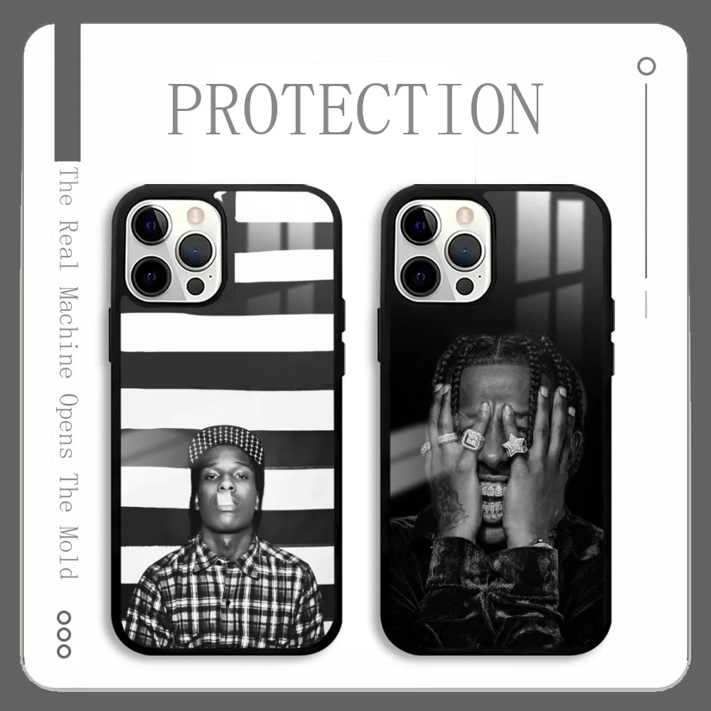 A-A $AP R-Rocky A-ASAP Rap Rapper Чехол для телефона IPhone 16 15 14 13 12 11 Pro Xs Max Mini Plus Celulares Hard Funda