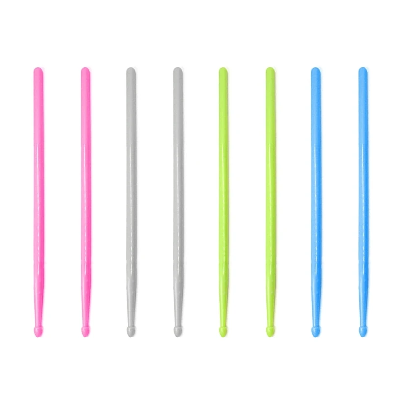

Nylon Drum Sticks 5A Luminous Drumsticks Fluorescence Drum Sticks Easy to Use