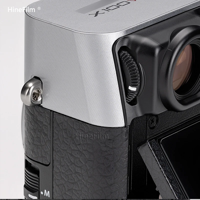 Фото Hinefilm Skin для Fuji X100VI, прозрачная наклейка для камеры X100V, прозрачная кожа для камеры Fujifilm X-100VI, наклейка X100 VI №4