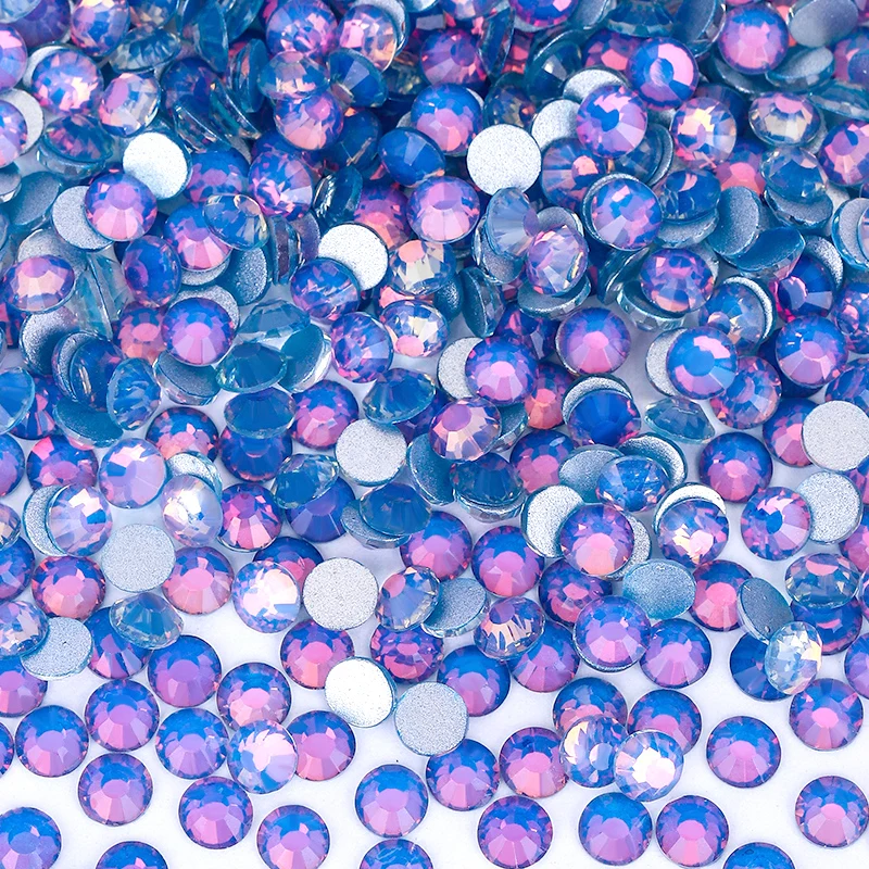 QIAO SS3-SS50 Стразы без горячей фиксации блестящие кристаллы и опала серия супер