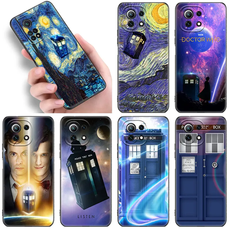 Чехол Tardis для Xiaomi Mi 12 12X 11i 11T Pro POCO X3 NFC GT F3 M3 M4 10T A3 11 Lite NE |