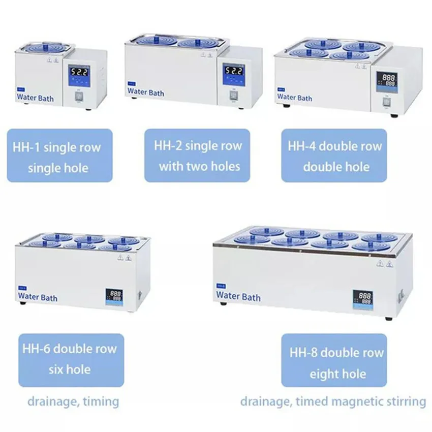 IKEME HH-2 лабораторный термостат водяная баня цифровая бойлер отопление резервуар с