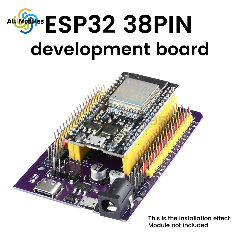 ESP32 ESP32S универсальная плата расширения модуль макетная задняя для 38pin
