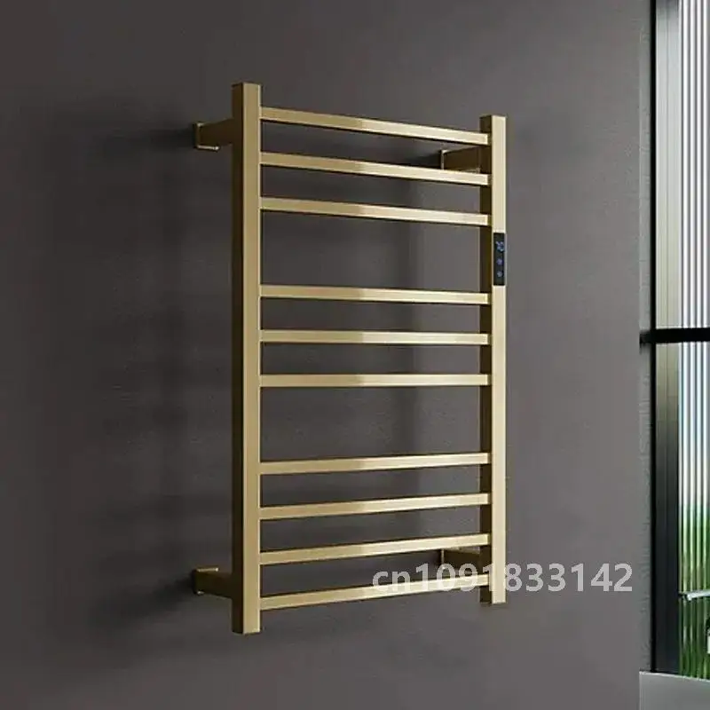 Electric Towel Rack 304 Stainless Steel Temperature&ampTime Control Smart Heated Rail Warmer 780*500*120mm 110V/220V