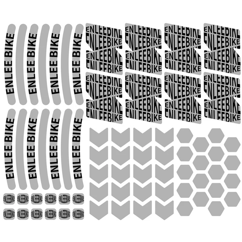 

Устойчивая к царапинам Светоотражающая наклейка ENLEE для горного велосипеда, защита рамы, съемная наклейка, Защитная Наклейка для дорожного велосипеда