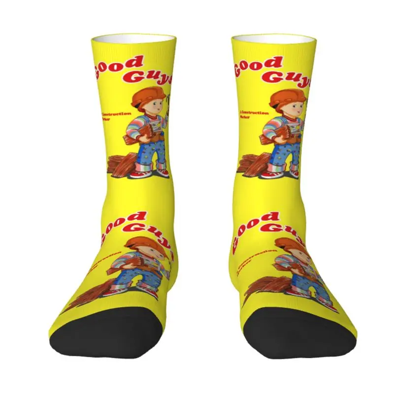 

Cute Child's Play Chucky Socks Men Women Warm 3D Printed Child's Play Chucky Football Sports Socks