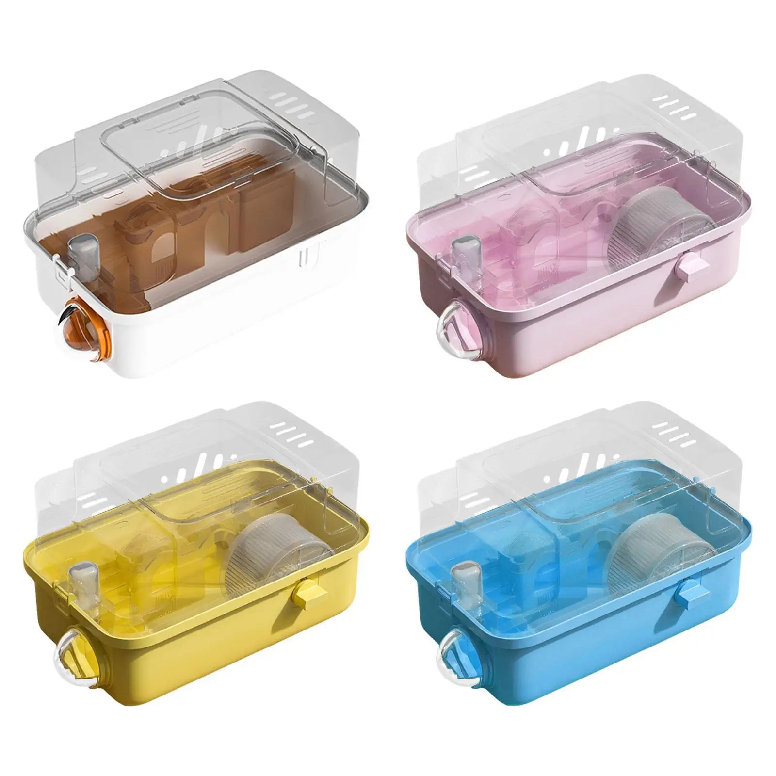 Hamster Cage Breathable Large 2 Tiers House for Mice Gerbils Small Animals