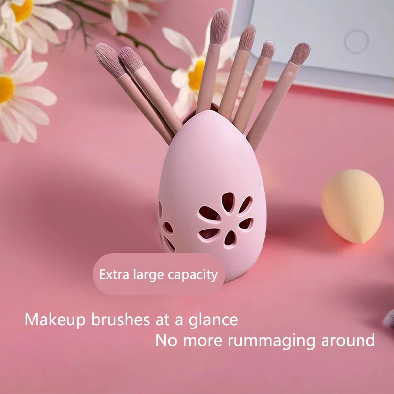 Портативная дорожная губка для макияжа органайзер хранения силиконовых яиц с