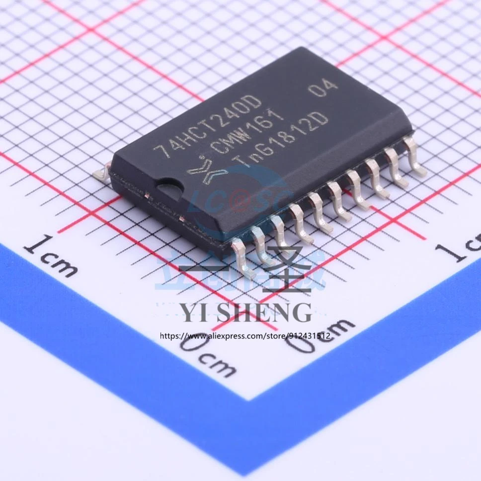 10 шт./лот 74HCT240D 653 SOIC-20_300mil | Электронные компоненты и принадлежности