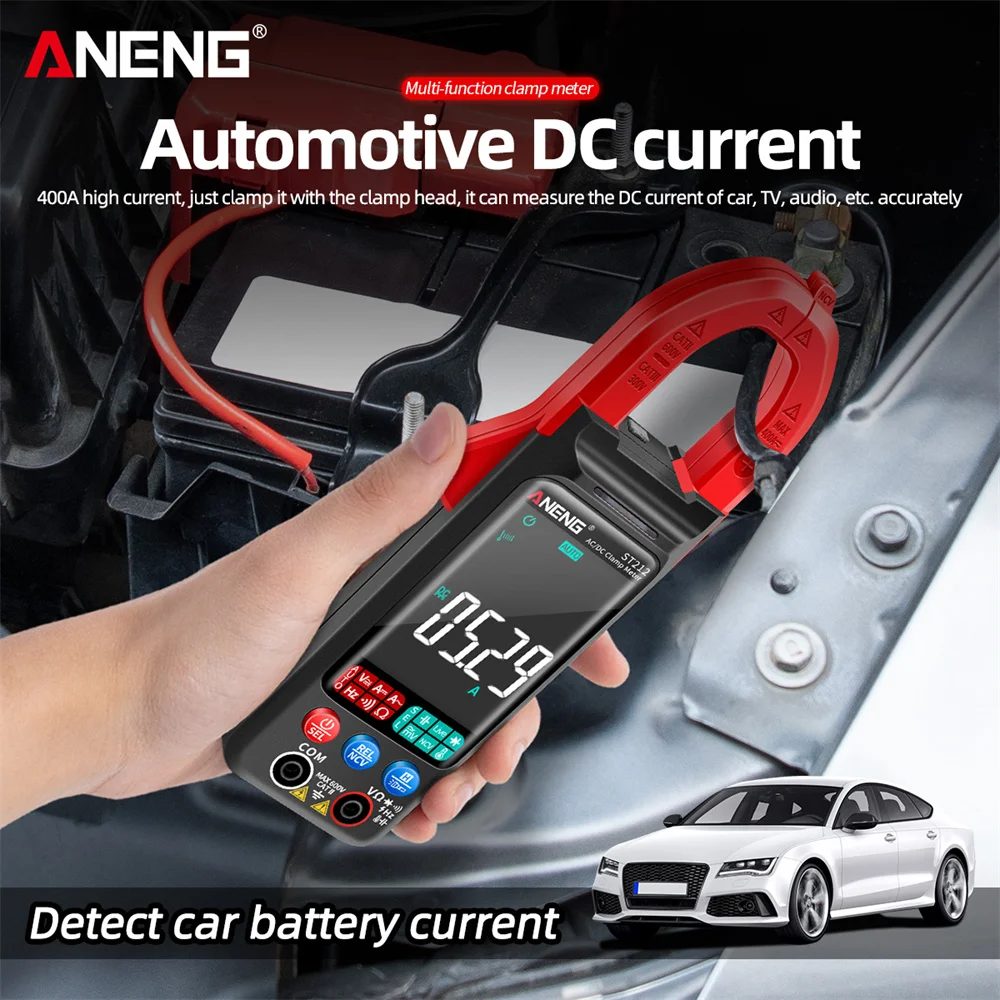 Мультиметр ANENG ST212 цифровой 6000 отсчетов DC/AC 400A |