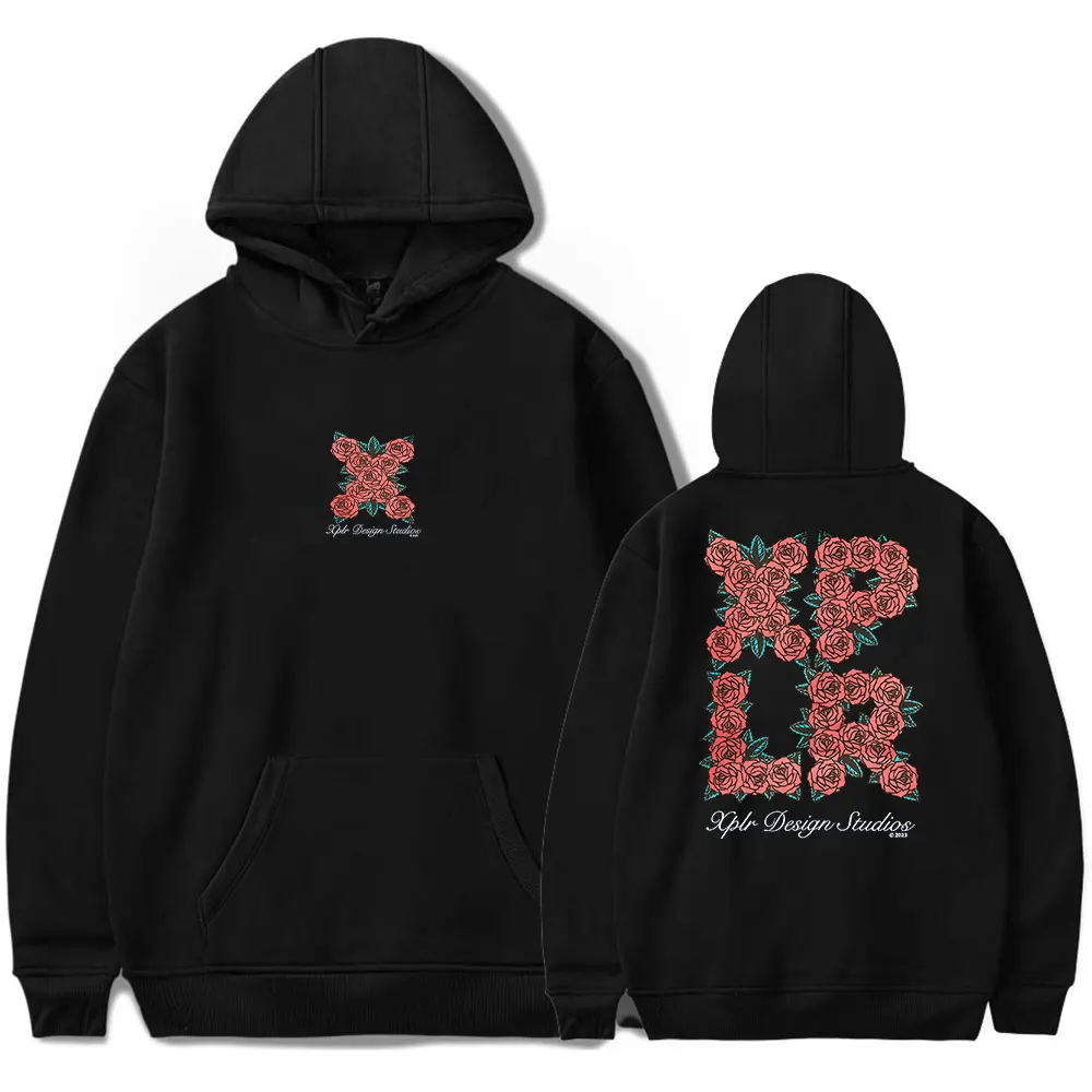 

XPLR Roses Merch Dare SamGolbach Hoodies For Men/Women Street Style Fashion Sweatshirt ColbyBrock Long Sleeve
