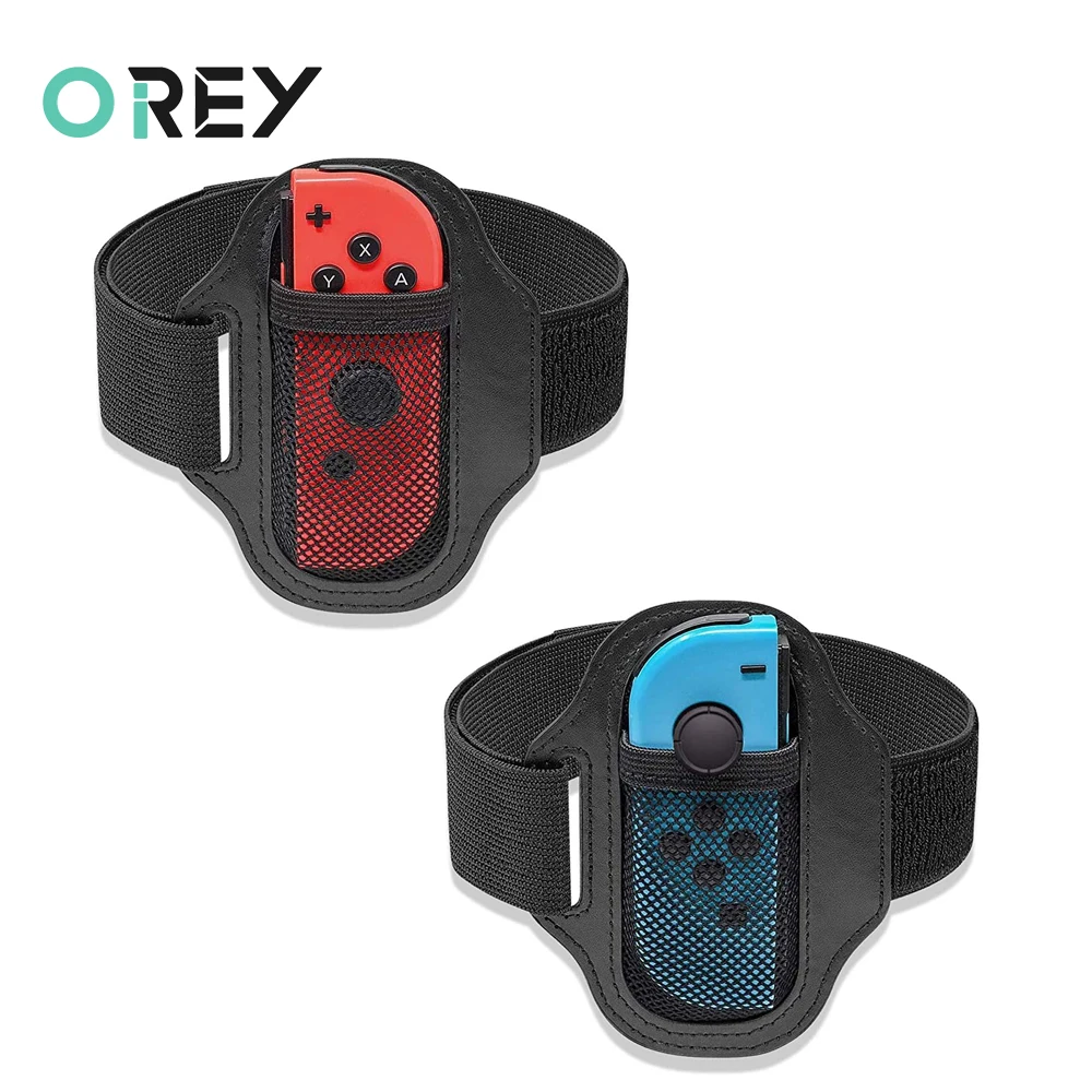 

Для переключателя регулируемый ремешок для ног эластичная лента для Nintendo Switch Joycon кольцо подходит для приключений игровое кольцо ножки для ...