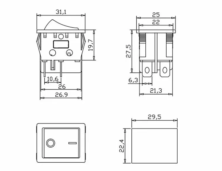 

Tools 30A 4-Pin Great Price & Quality Parts Profi Replacement 2021ER Newest