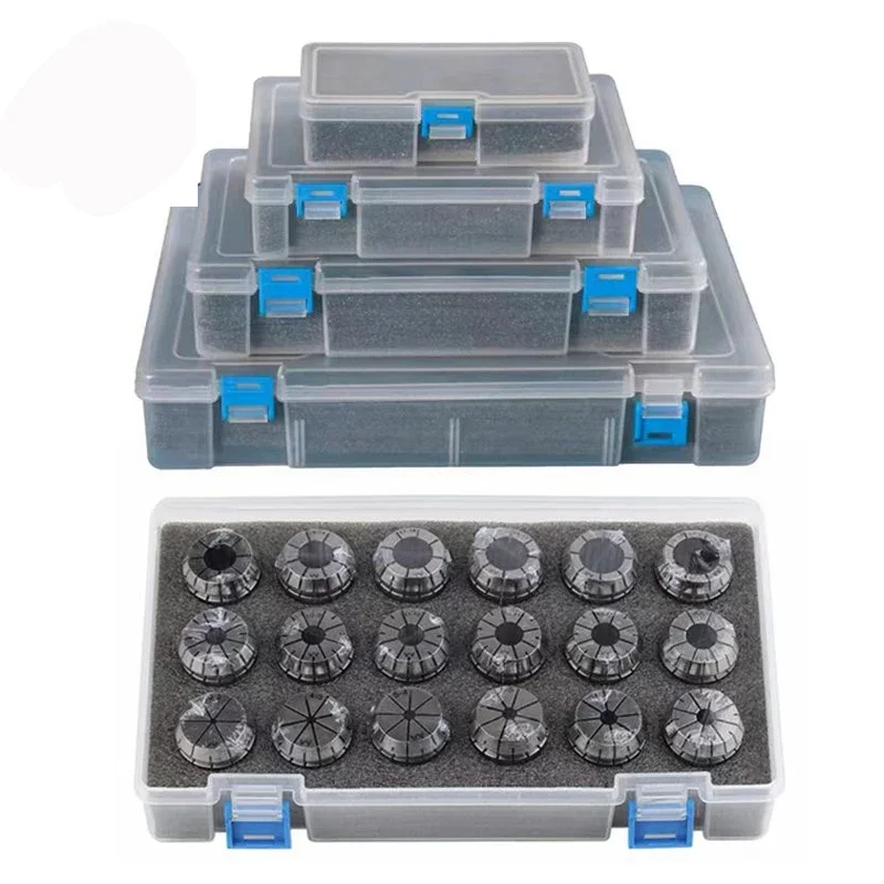 1 комплект ER8 ER11 ER16 ER20 ER25 ER32 ER40 пружинная Цанга AA Высокая точность 0 008 мм CNC