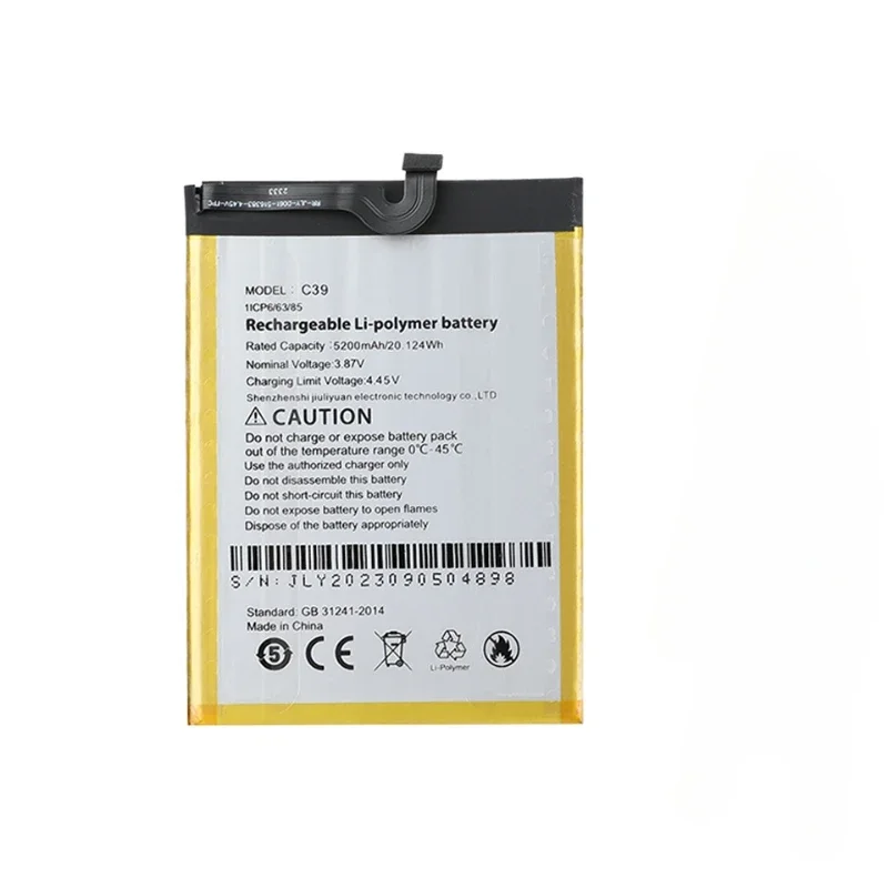 Совершенно новый аккумулятор для мобильного телефона Cubot X70 C39 сменные