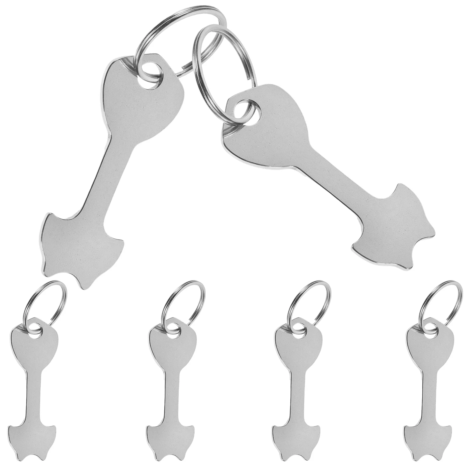 

Shopping Trolley Tokens Keyring Shopping Portable Cart Tokens Key Ring Keychain Multipurpose Shopping for Home Outdoor