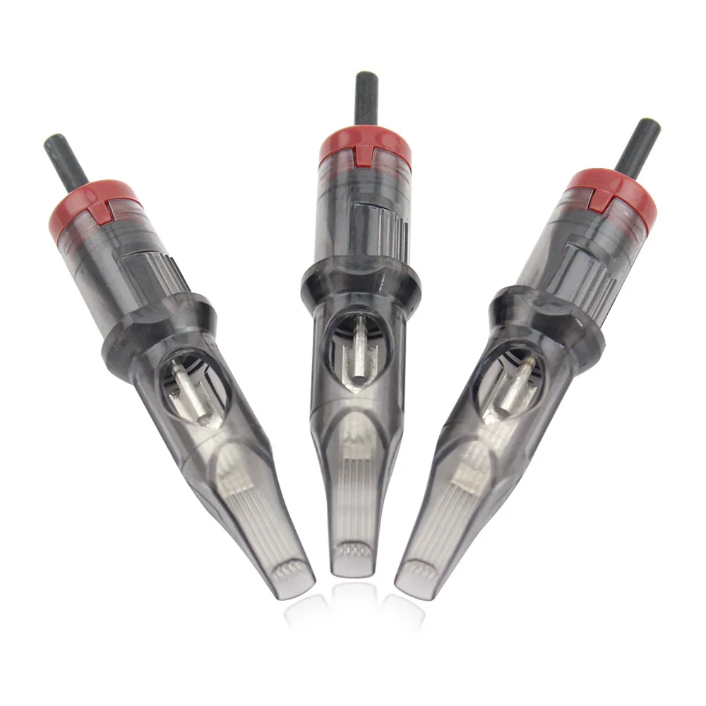 

DISCOVER Round Liner 10 Pieces Bugpin Disposable Tattoo Syringes Safety Syringes with Membrane Suitable for Tattoo Artists